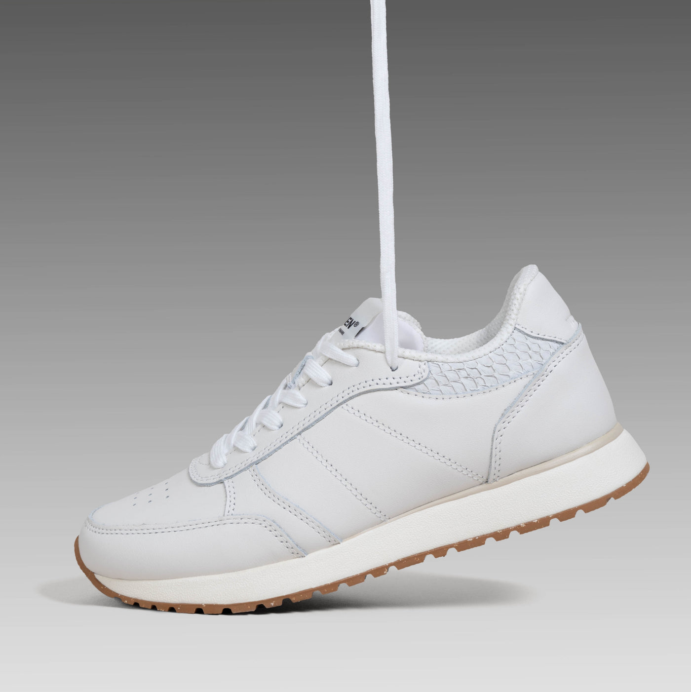 WODEN Ronja Leather Sneakers 511 Blanc de Blanc