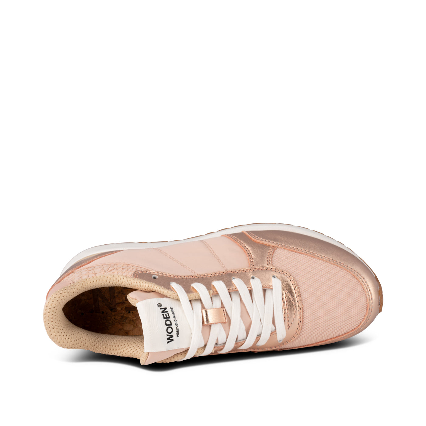 WODEN Ronja Metallic Sneakers 023 Rose