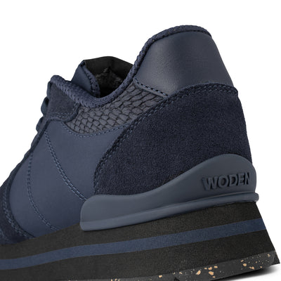 WODEN Ronja Plateau Plateau 009 Dark Navy