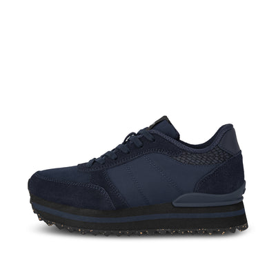 WODEN Ronja Plateau Sneakers 009 Dark Navy