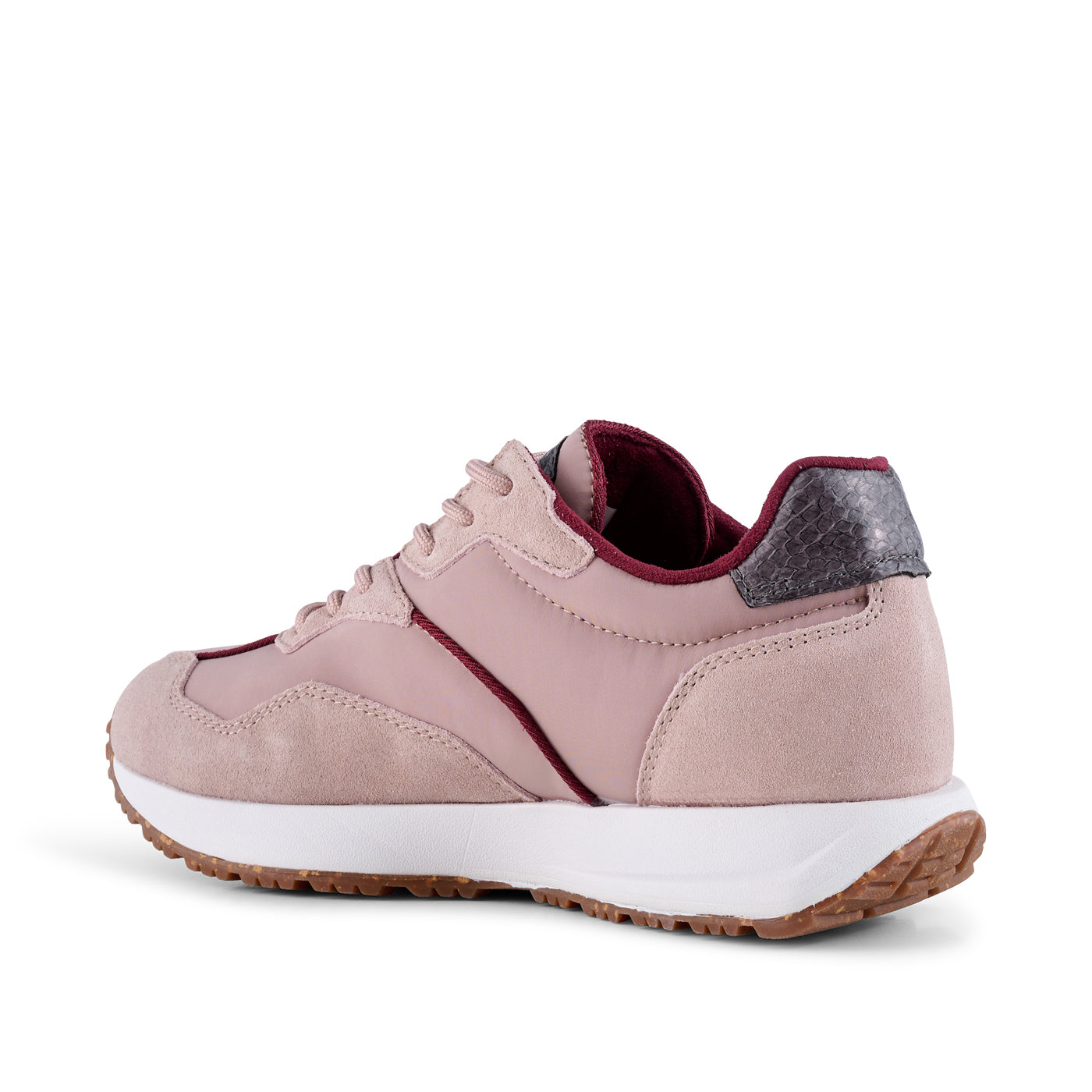 WODEN Rose Nylon Sneakers 800 Dry Rose