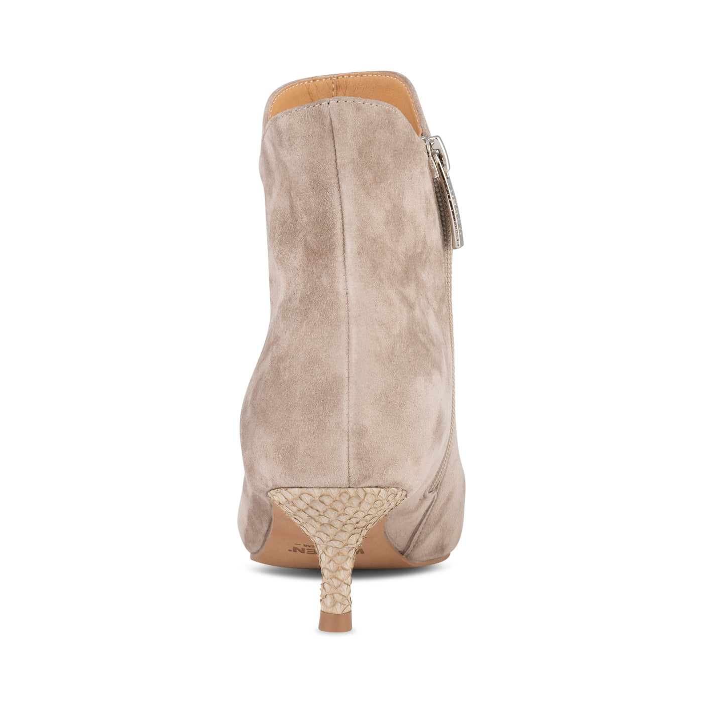 WODEN STB WOMENS Saga Zip S Heels 065 Taupe