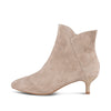 WODEN STB WOMENS Saga Zip S Heels 065 Taupe