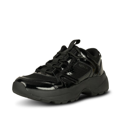 WODEN Sif Patent Sneakers 020 Black