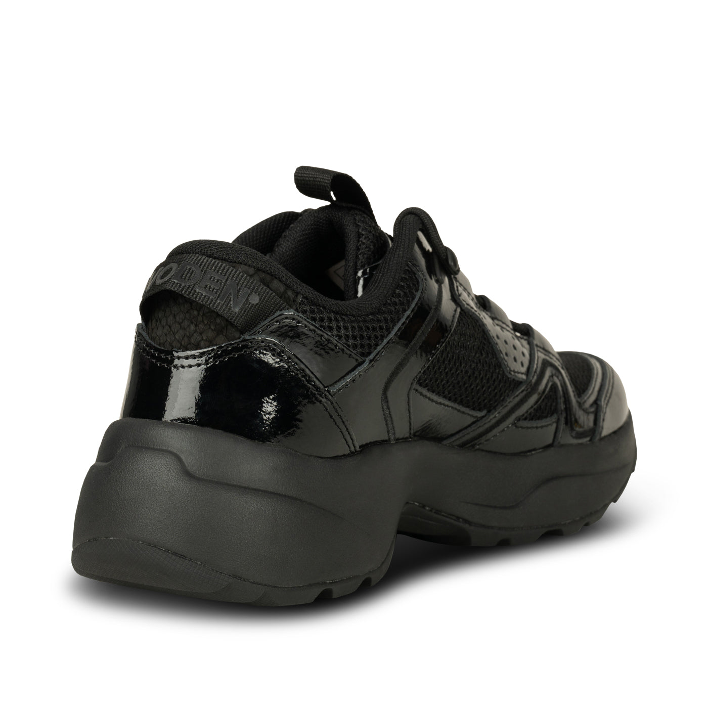 WODEN Sif Patent Sneakers 020 Black