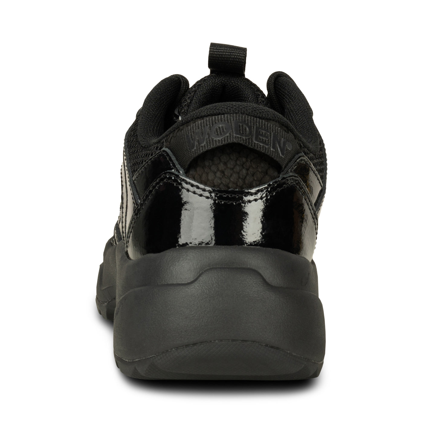 WODEN Sif Patent Sneakers 020 Black