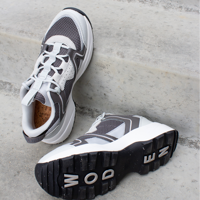 WODEN Sif Reflective Sneakers 051 Dark Grey