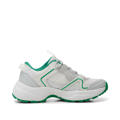 WODEN Sif Reflective Sneakers 879 White/Basil