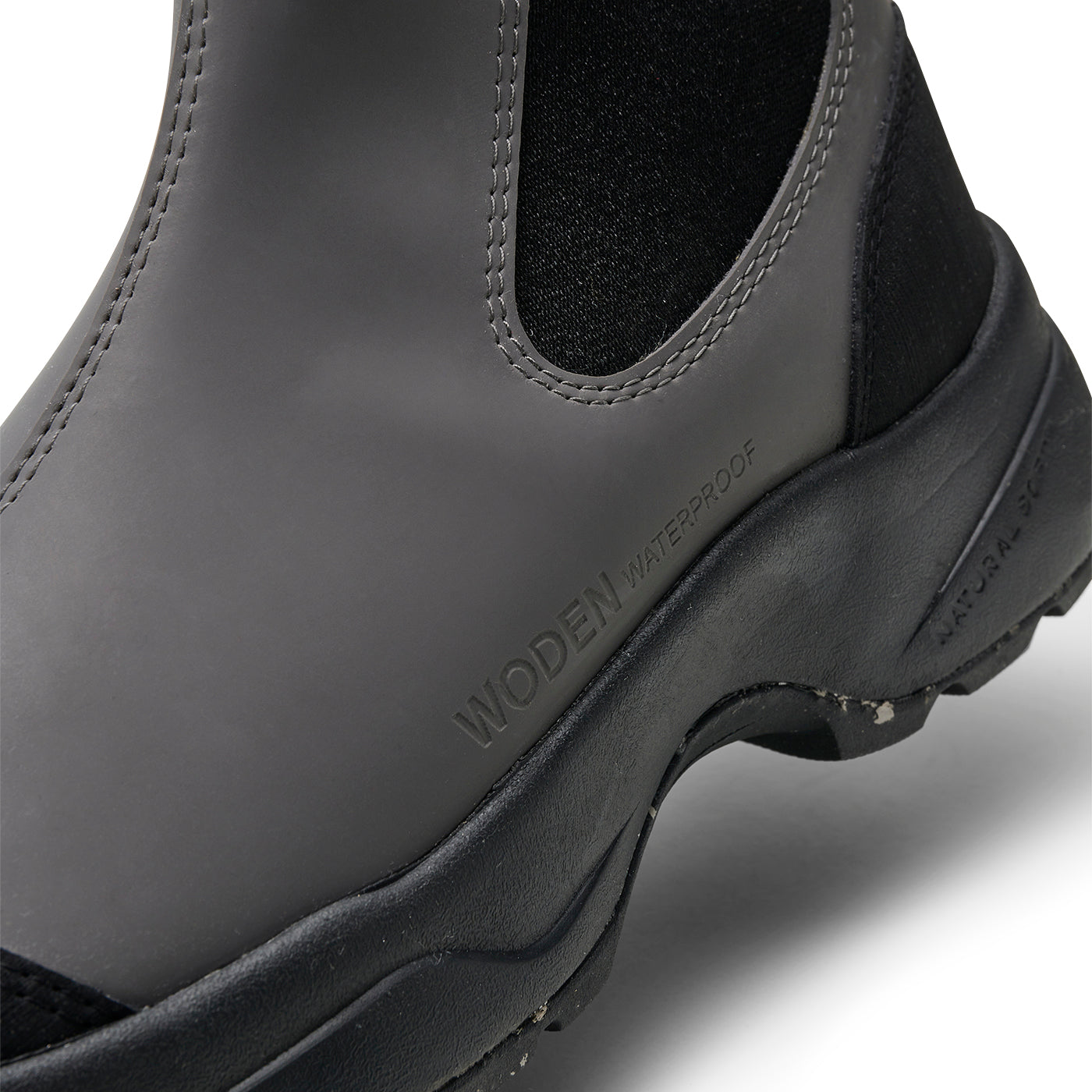 WODEN Siri Waterproof Rubber Boots 051 Dark Grey