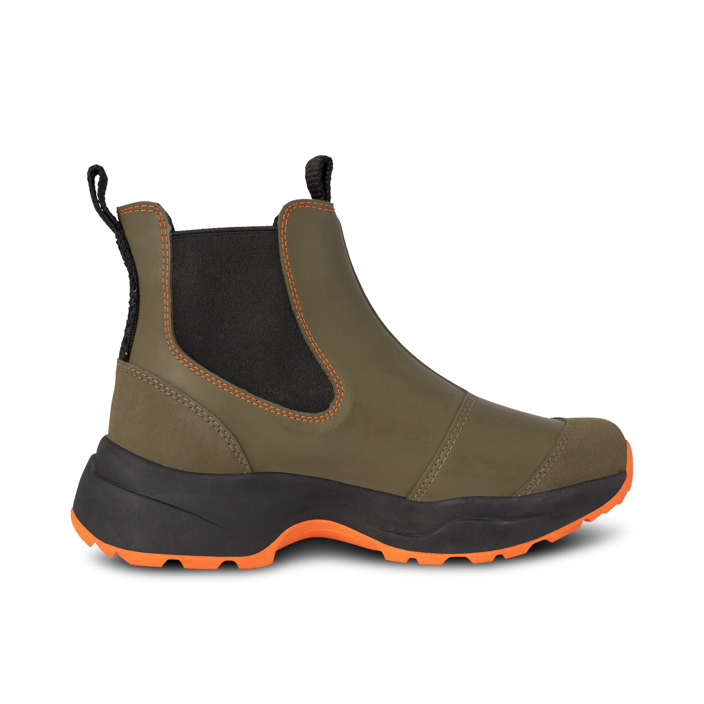 WODEN Siri Waterproof Rubber Boots 295 Dark Olive