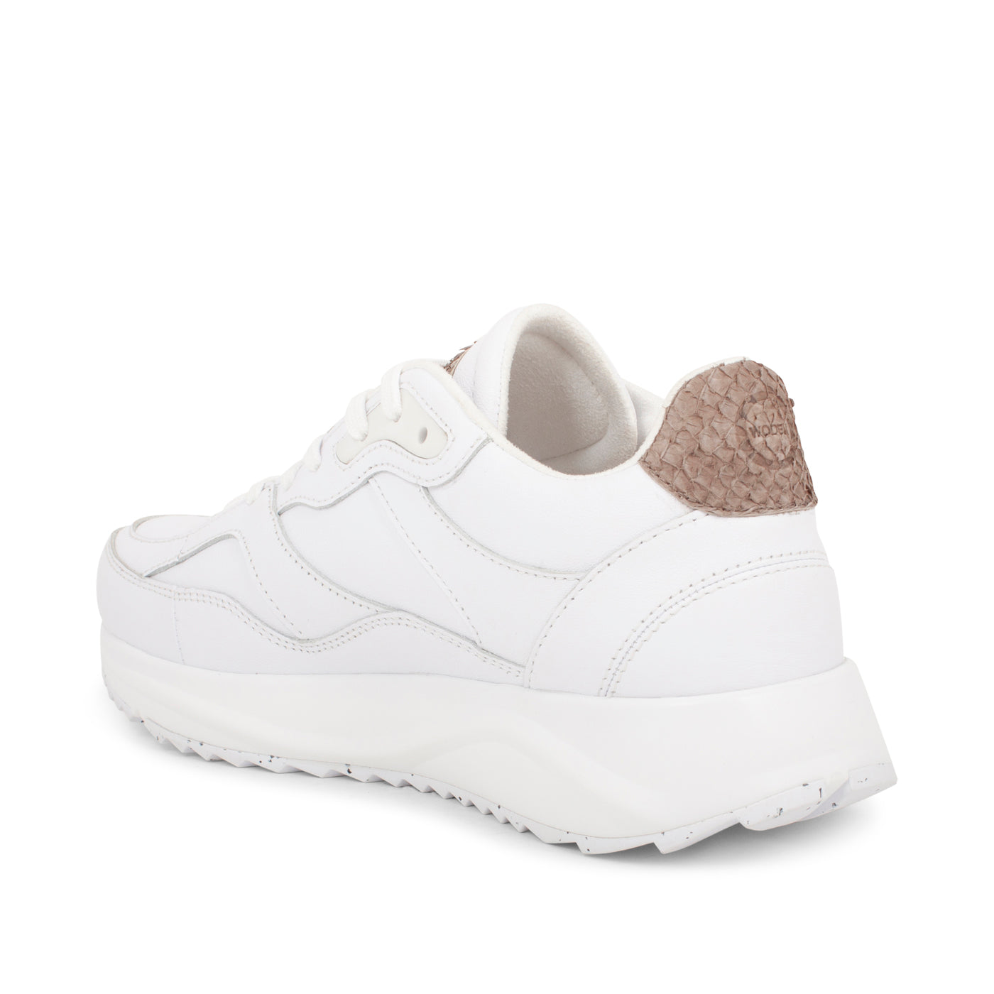 WODEN Sophie Leather Sneakers 300 Bright White