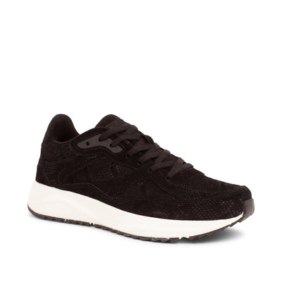 WODEN Sophie Snake Suede II Sneakers 020 Black