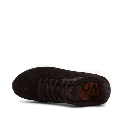 WODEN Sophie Snake Suede II Sneakers 020 Black