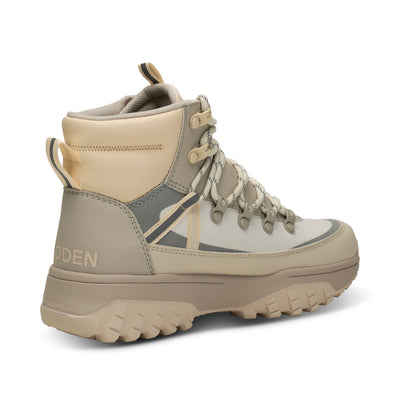 WODEN Tessa Warm Waterproof Boots 967 Ivory/Silver Lining