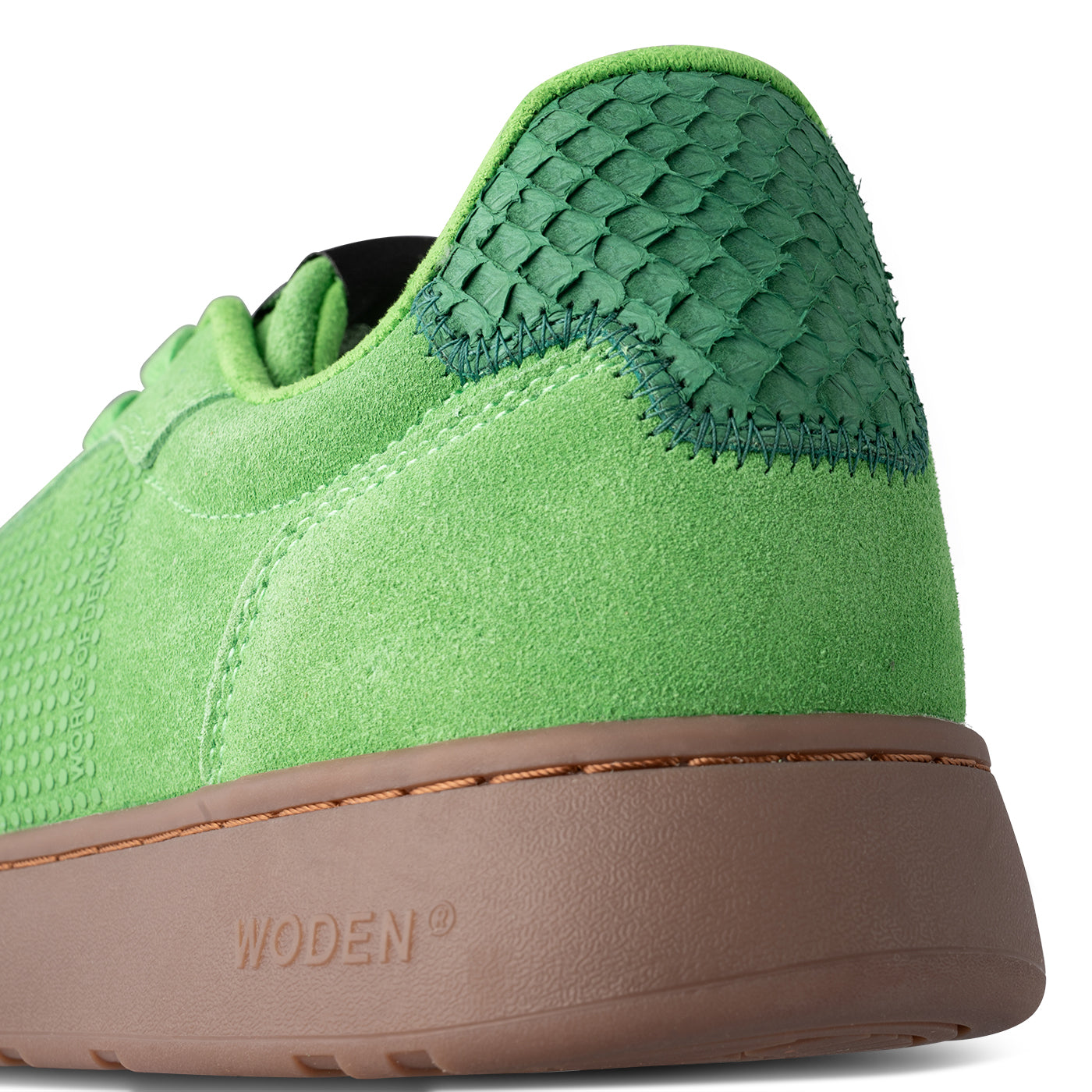 WODEN MENS Toke Sneakers 157 Green Flair