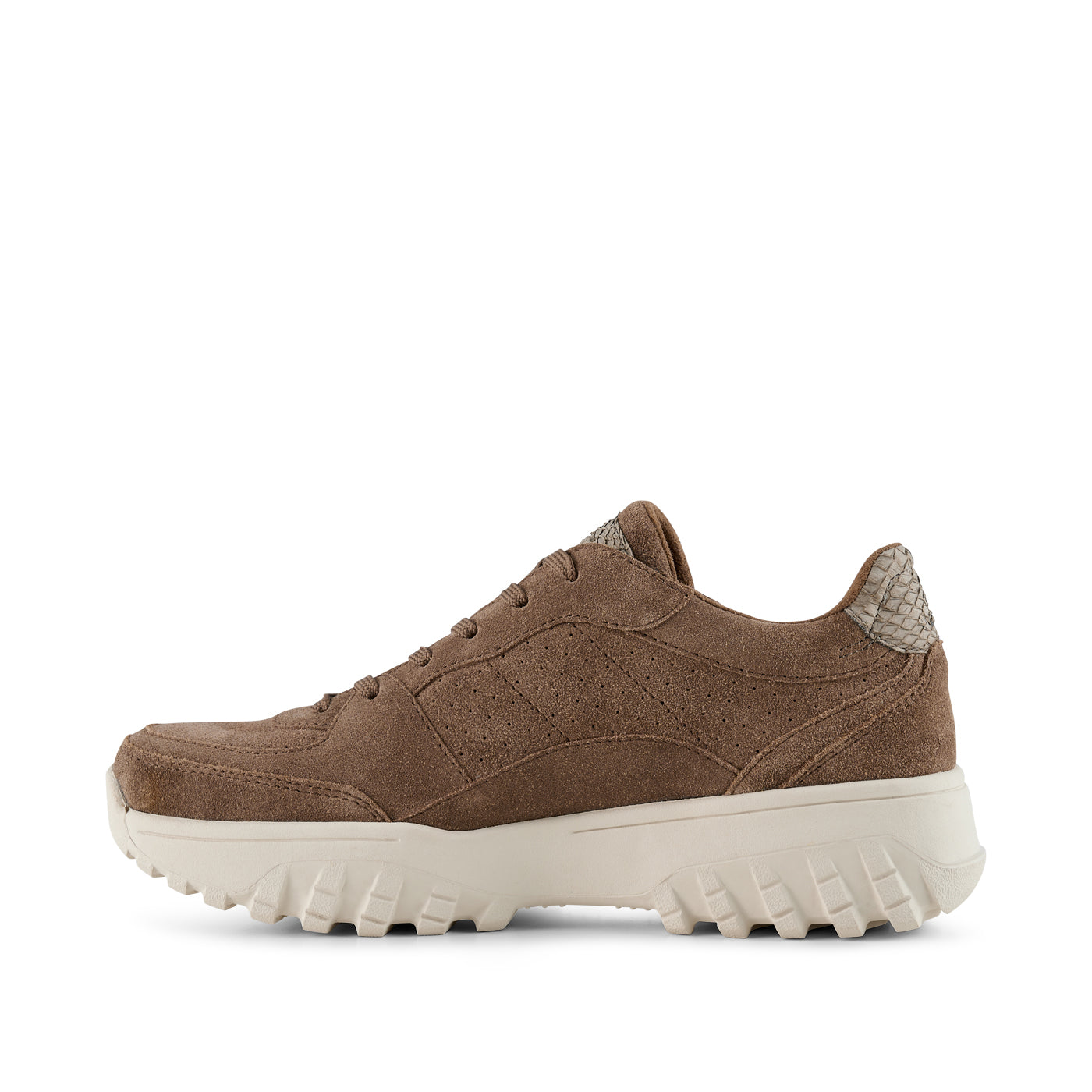 WODEN Trine Suede Sneakers 069 Latte