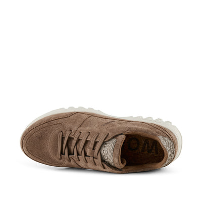 WODEN Trine Suede Sneakers 069 Latte