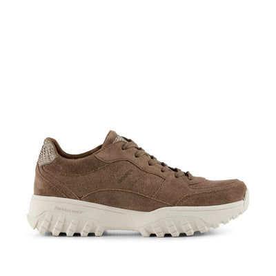 WODEN Trine Suede Sneakers 069 Latte