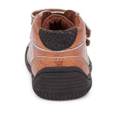 WODEN KIDS Tristan Croco Shiny Prewalker 002 Burnished Copper