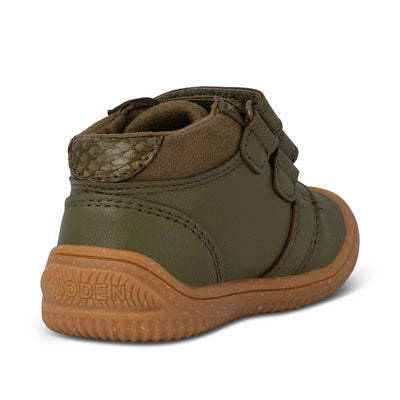 WODEN KIDS Tristan Leather Prewalker 295 Dark Olive