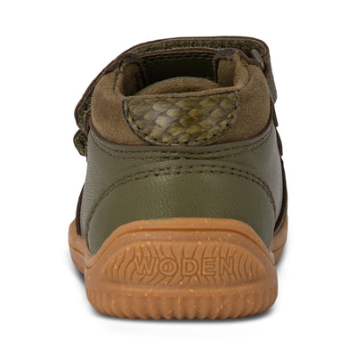 WODEN KIDS Tristan Leather Prewalker 295 Dark Olive