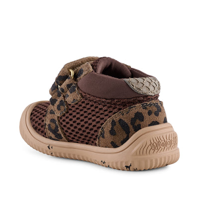 WODEN KIDS Tristan Mesh Print Prewalker 327 Leopard