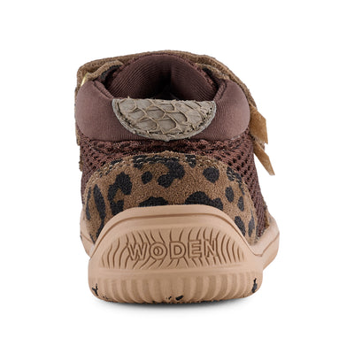 WODEN KIDS Tristan Mesh Print Prewalker 327 Leopard