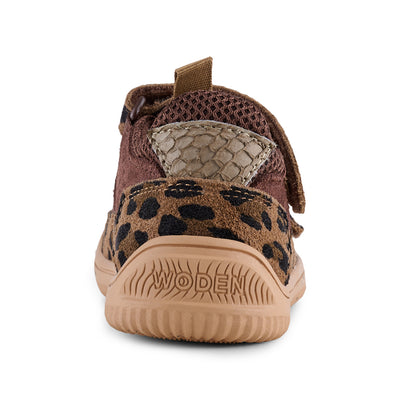 WODEN KIDS Tristan Sandal Print Prewalker 327 Leopard