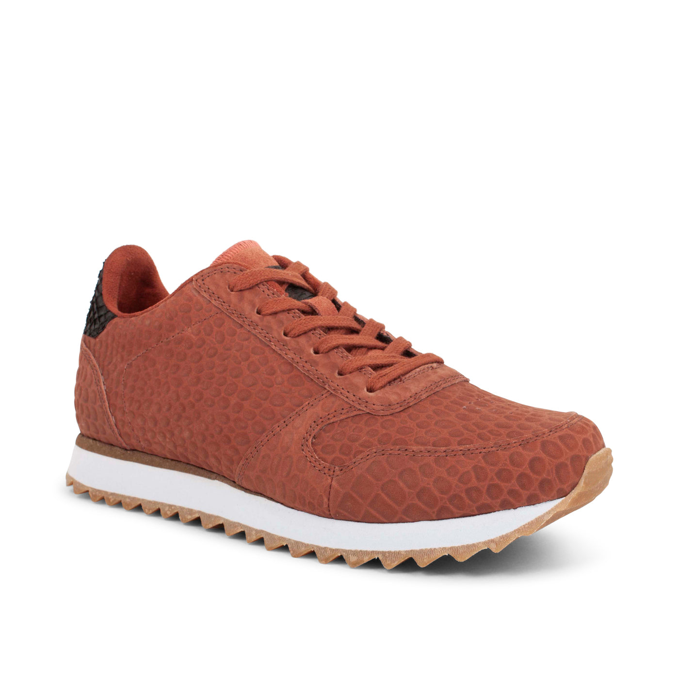 WODEN Ydun Croco II Sneakers 004 Rust