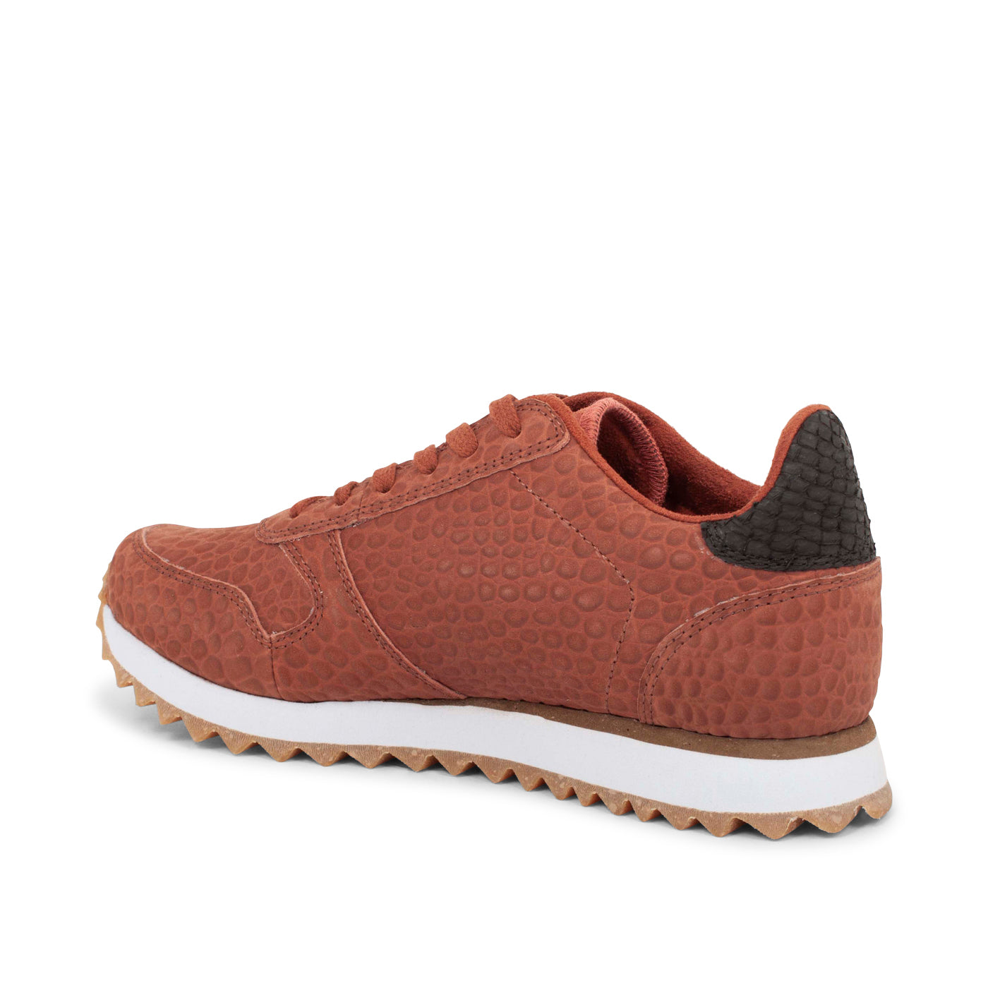 WODEN Ydun Croco II Sneakers 004 Rust