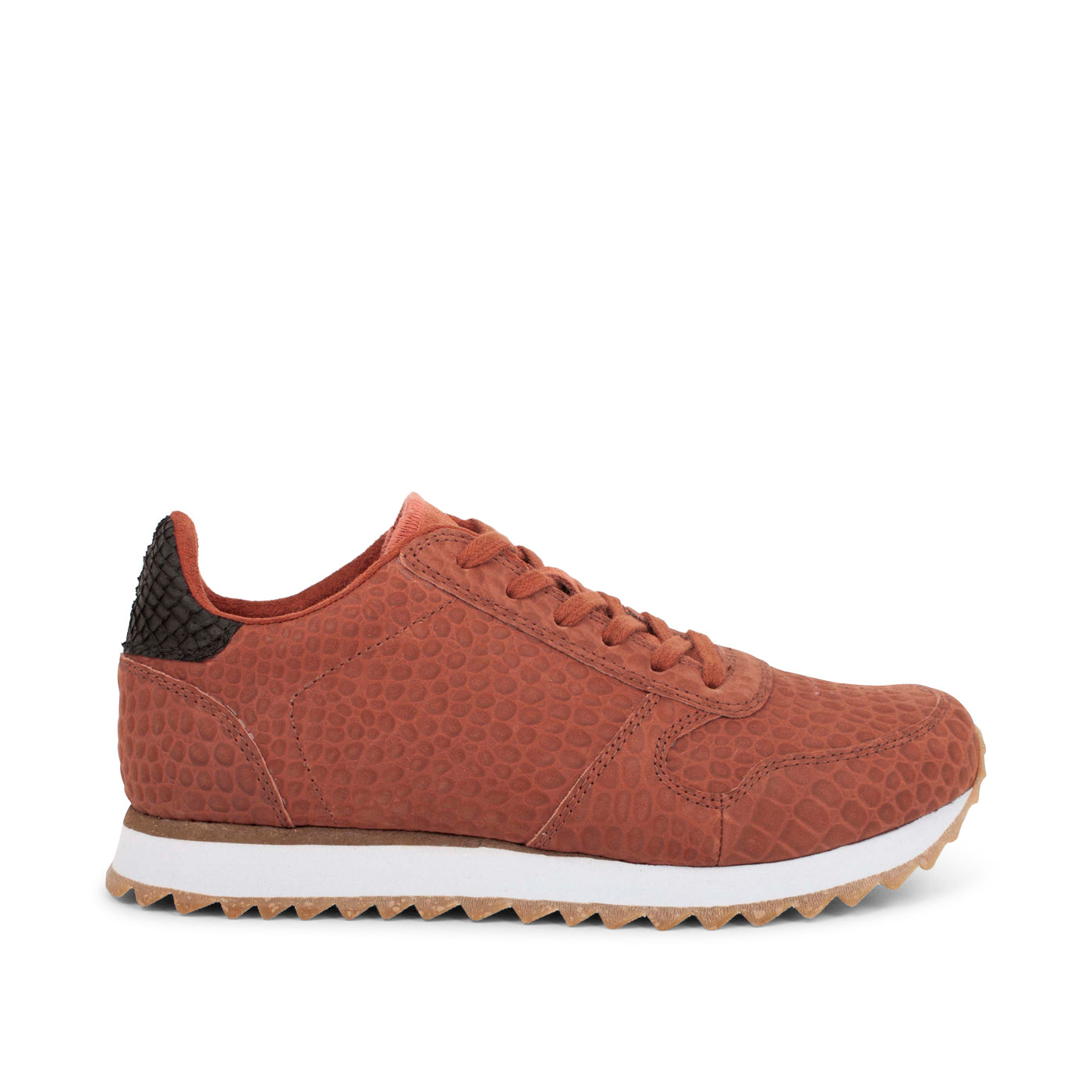 WODEN Ydun Croco II Sneakers 004 Rust