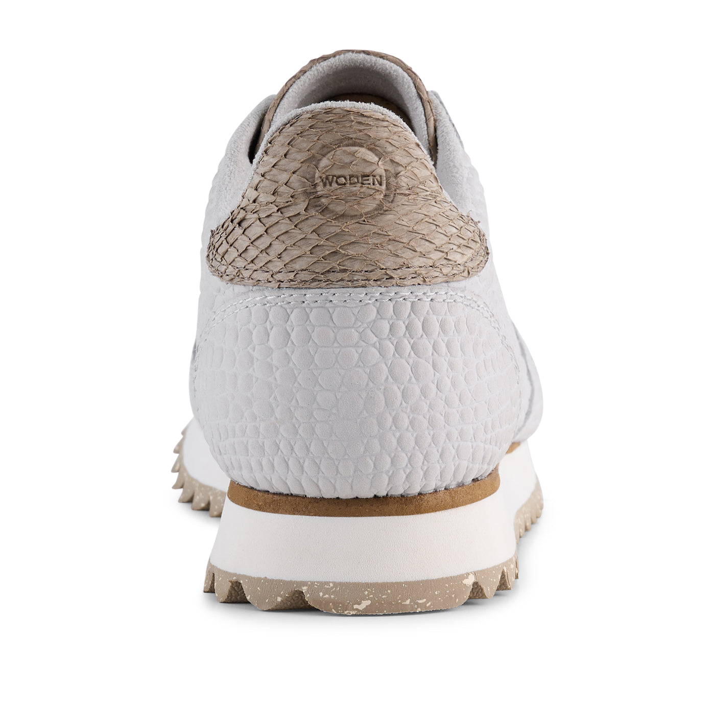 WODEN Ydun Croco II Sneakers 509 Oyster