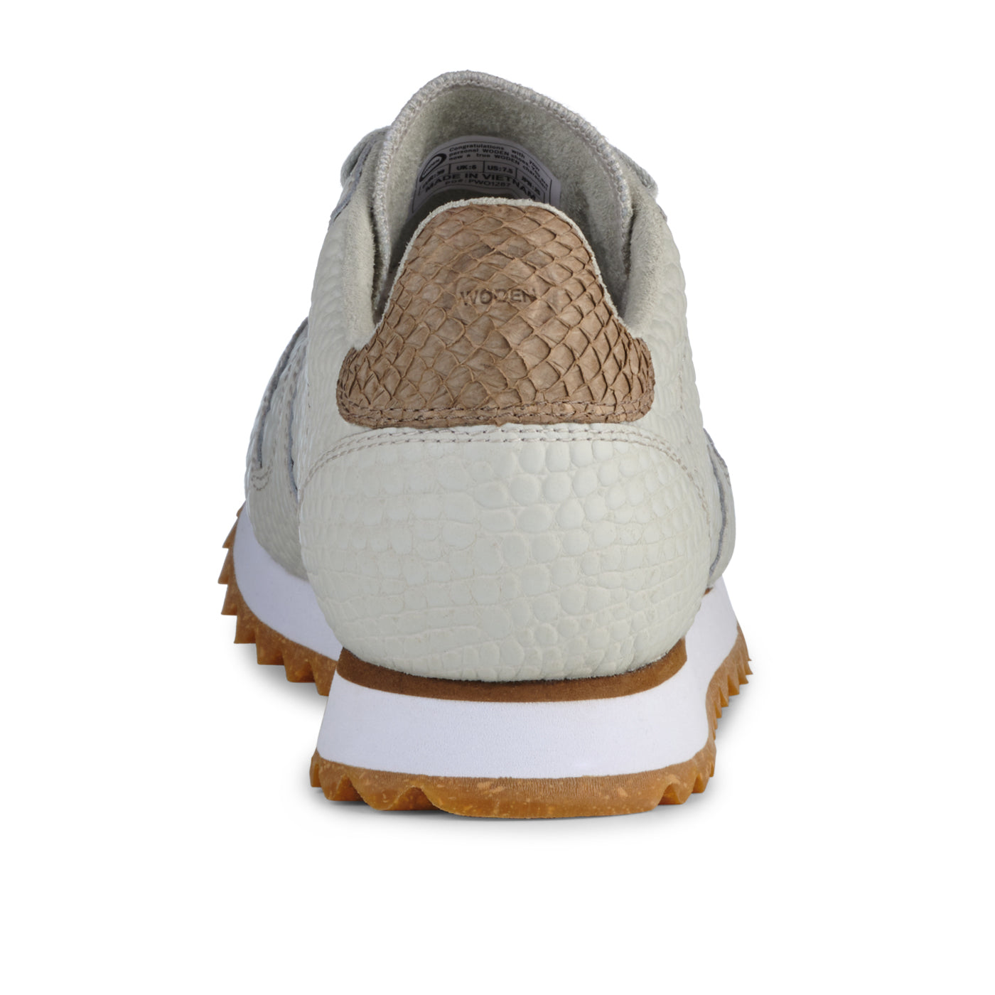 WODEN Ydun Croco II Sneakers 640 Pelican