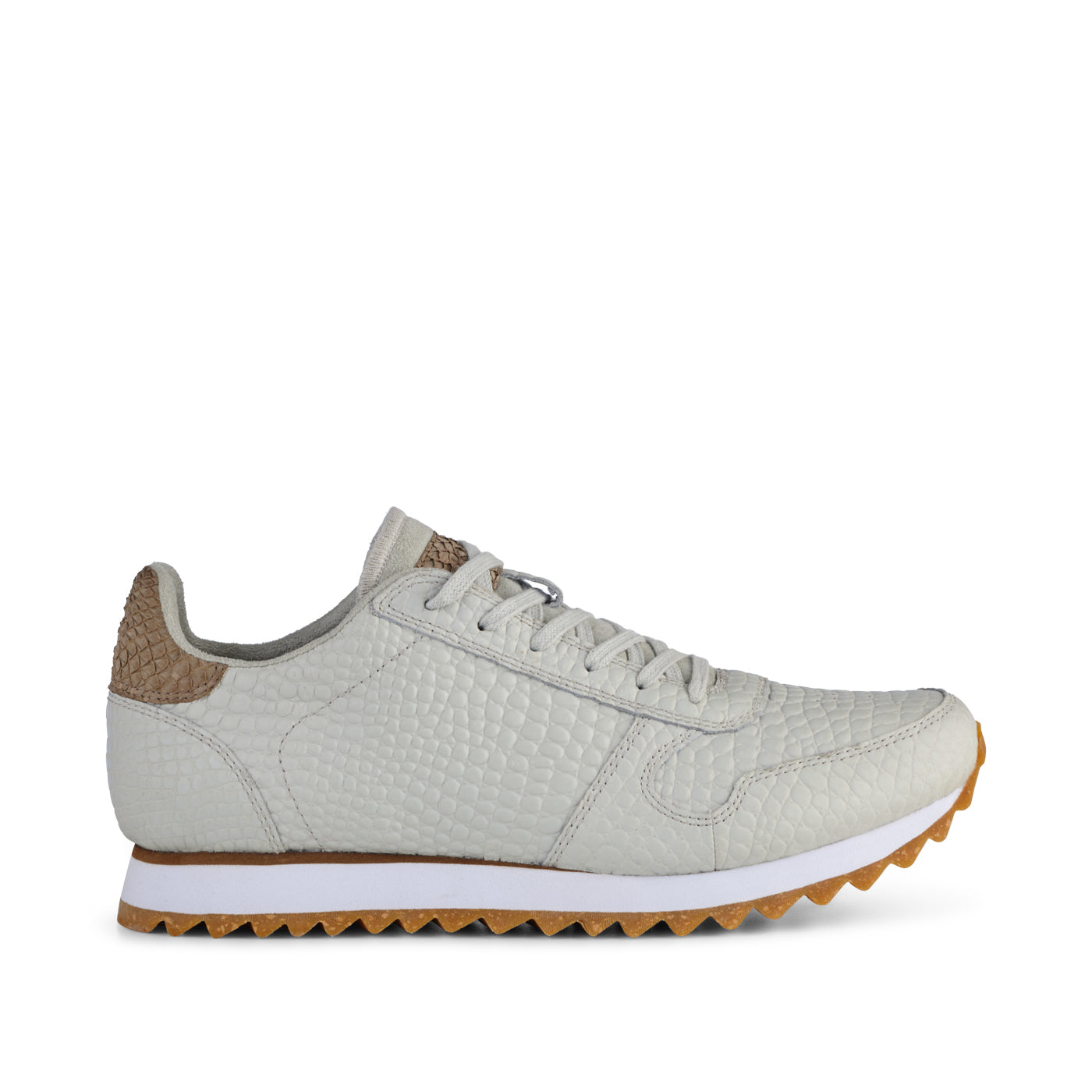 WODEN Ydun Croco II Sneakers 640 Pelican