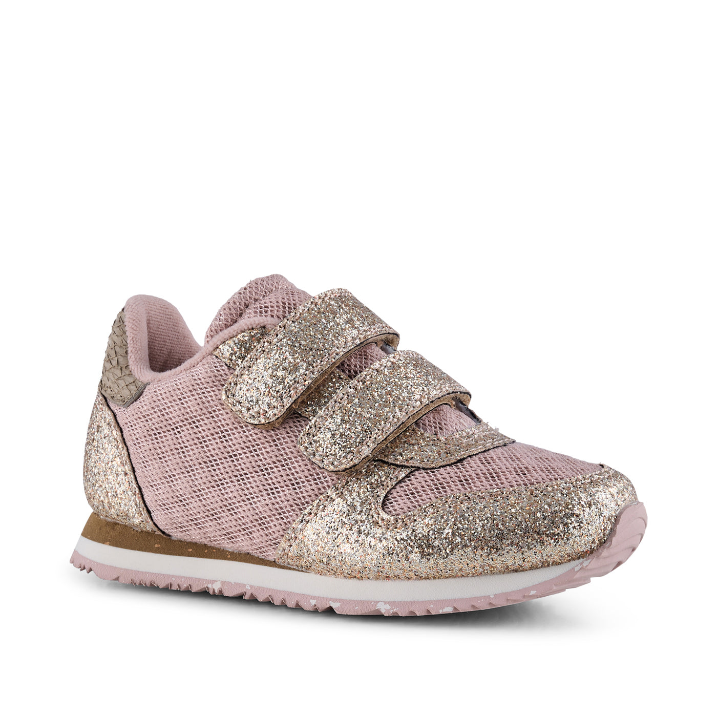 WODEN KIDS Ydun Glitter Kids Sneakers 800 Dry Rose