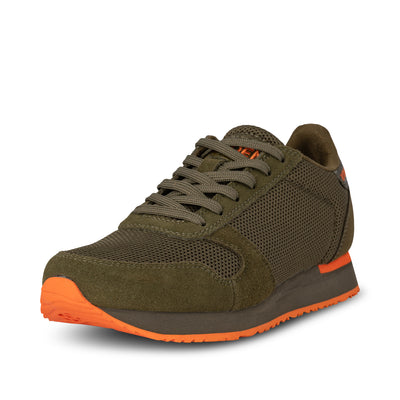 WODEN Ydun Icon Sneakers 253 Dark Olive/Tiger