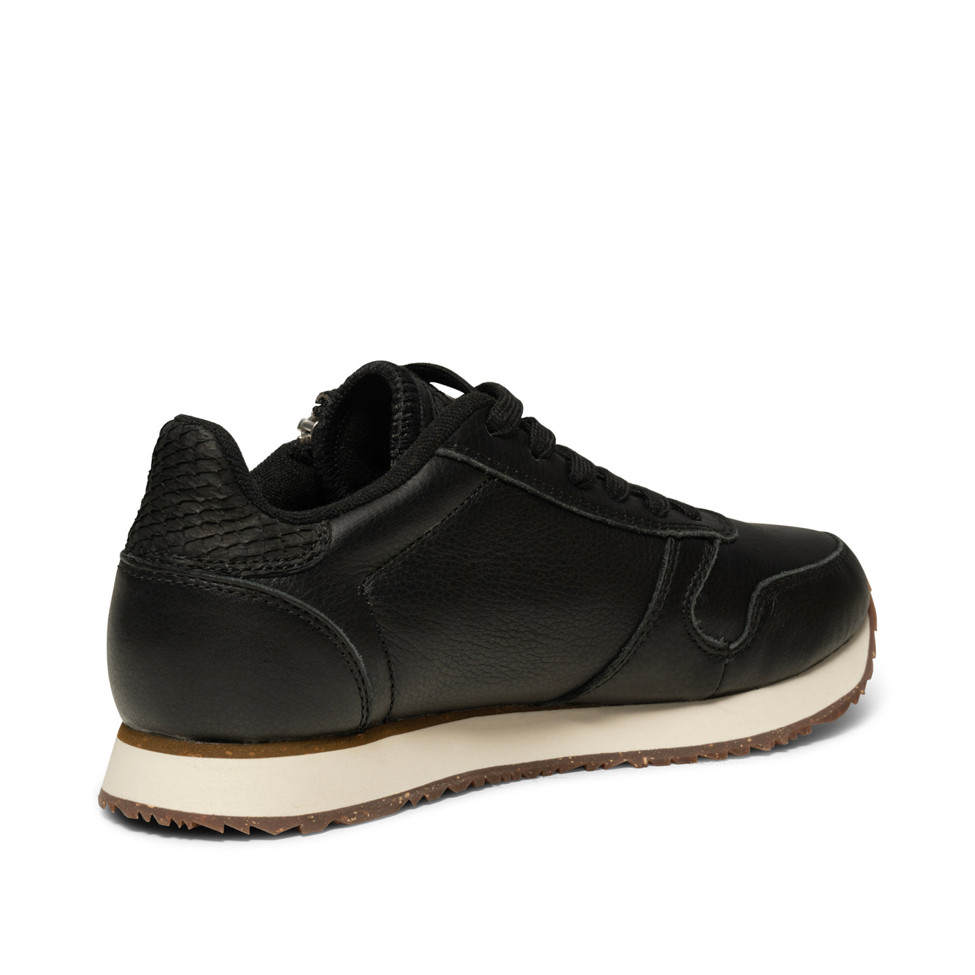 WODEN Ydun Leather Zipper Sneakers 020 Black