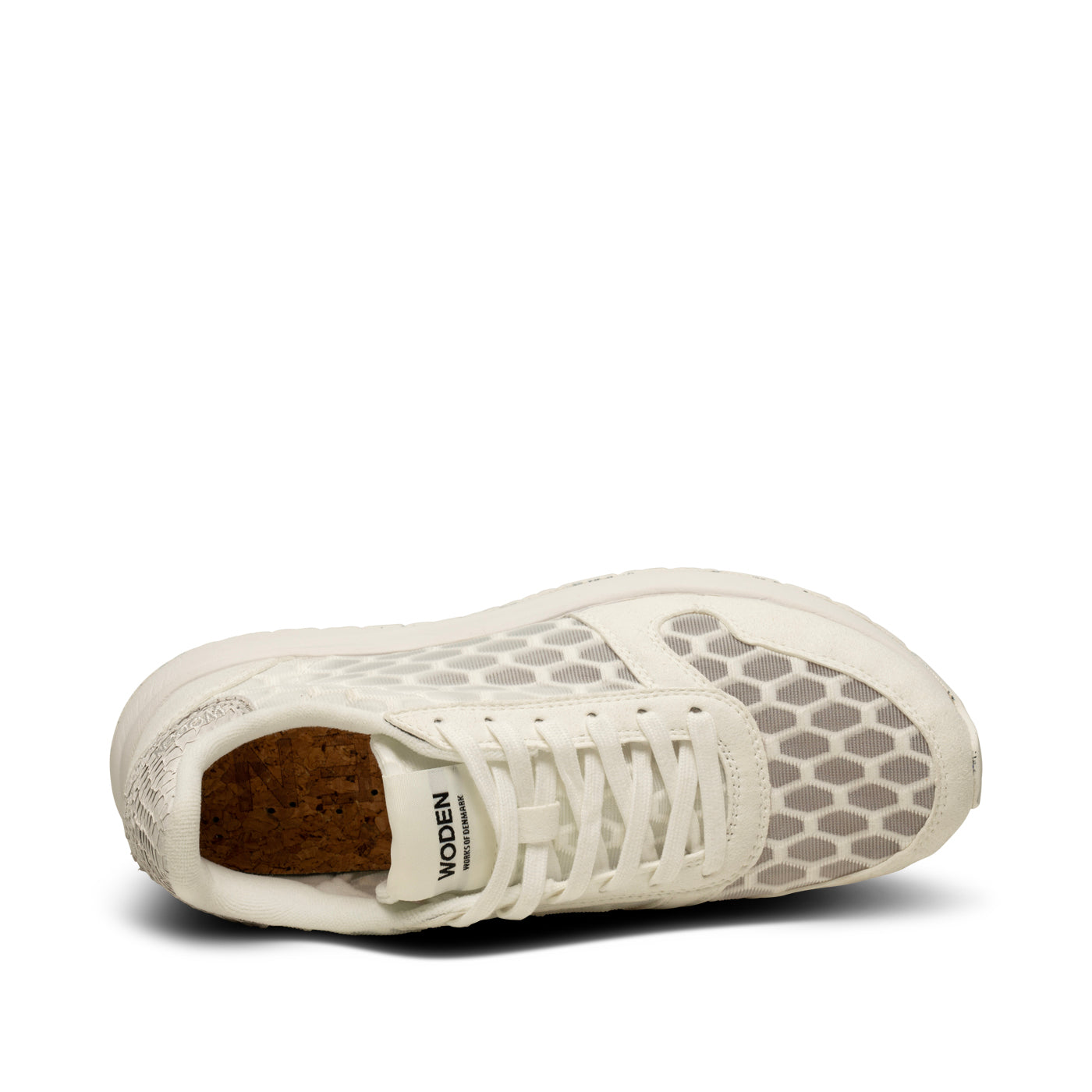 WODEN Ydun Open Mesh Sneakers 511 Blanc de Blanc