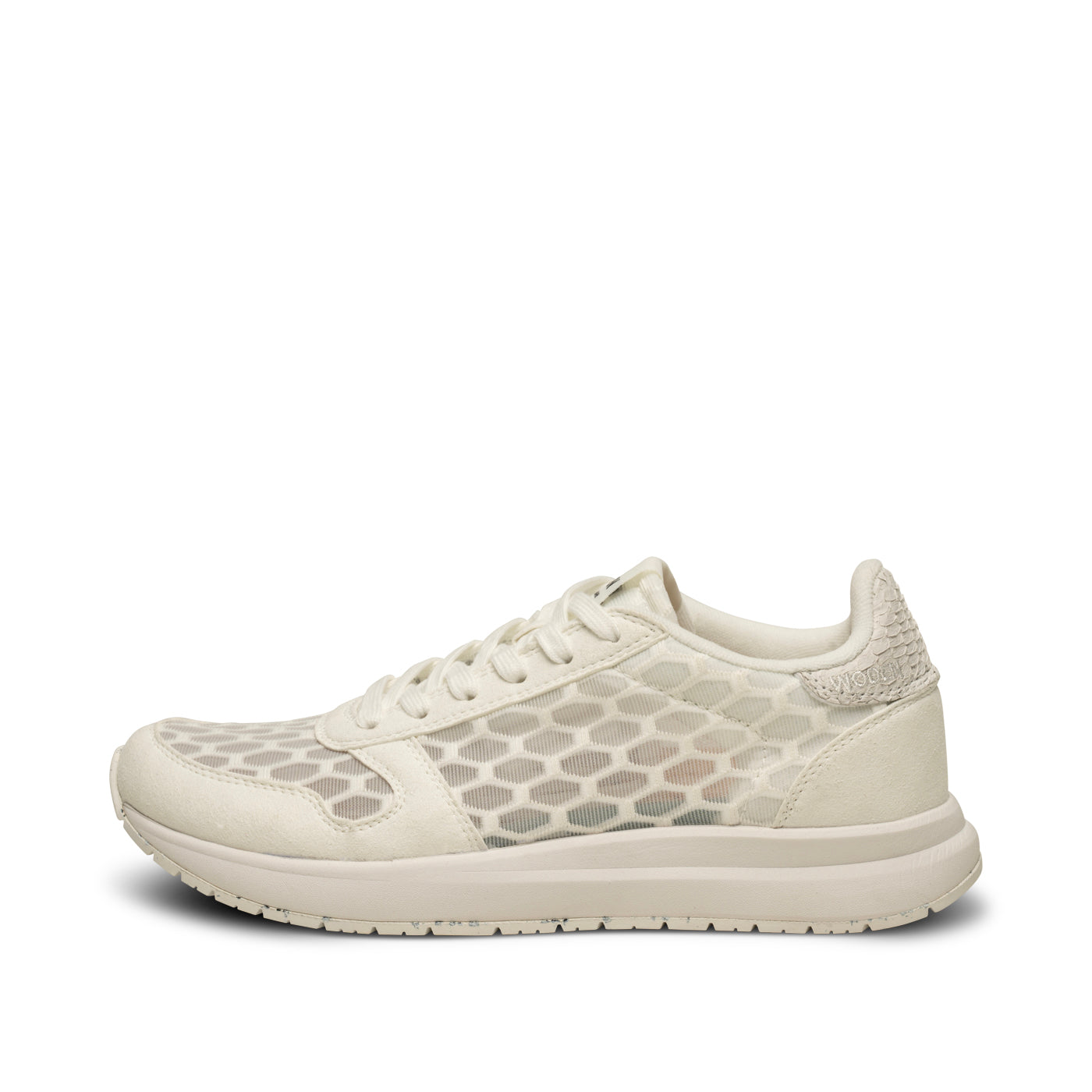 WODEN Ydun Open Mesh Sneakers 511 Blanc de Blanc