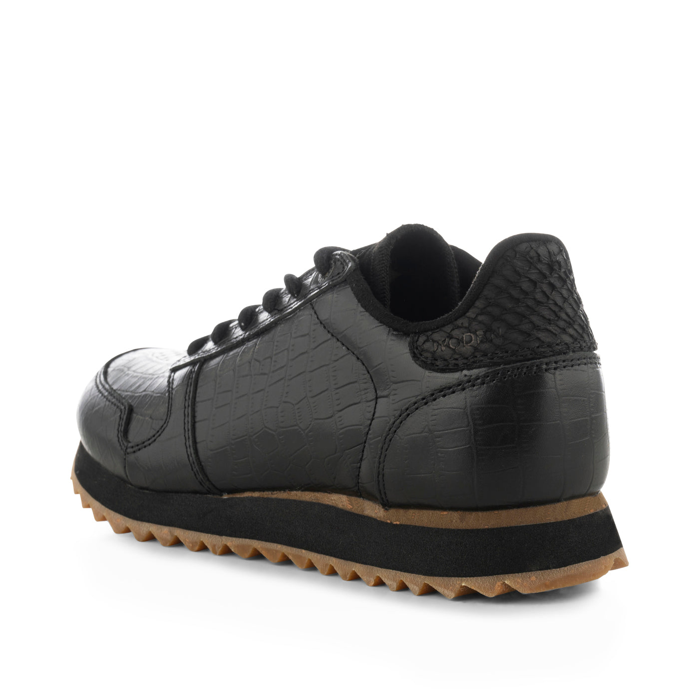 WODEN Ydun Shiny Leather Sneakers 020 Black