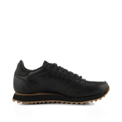 WODEN Ydun Shiny Leather Sneakers 020 Black