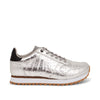 WODEN Ydun Shiny Leather Sneakers 039 Silver