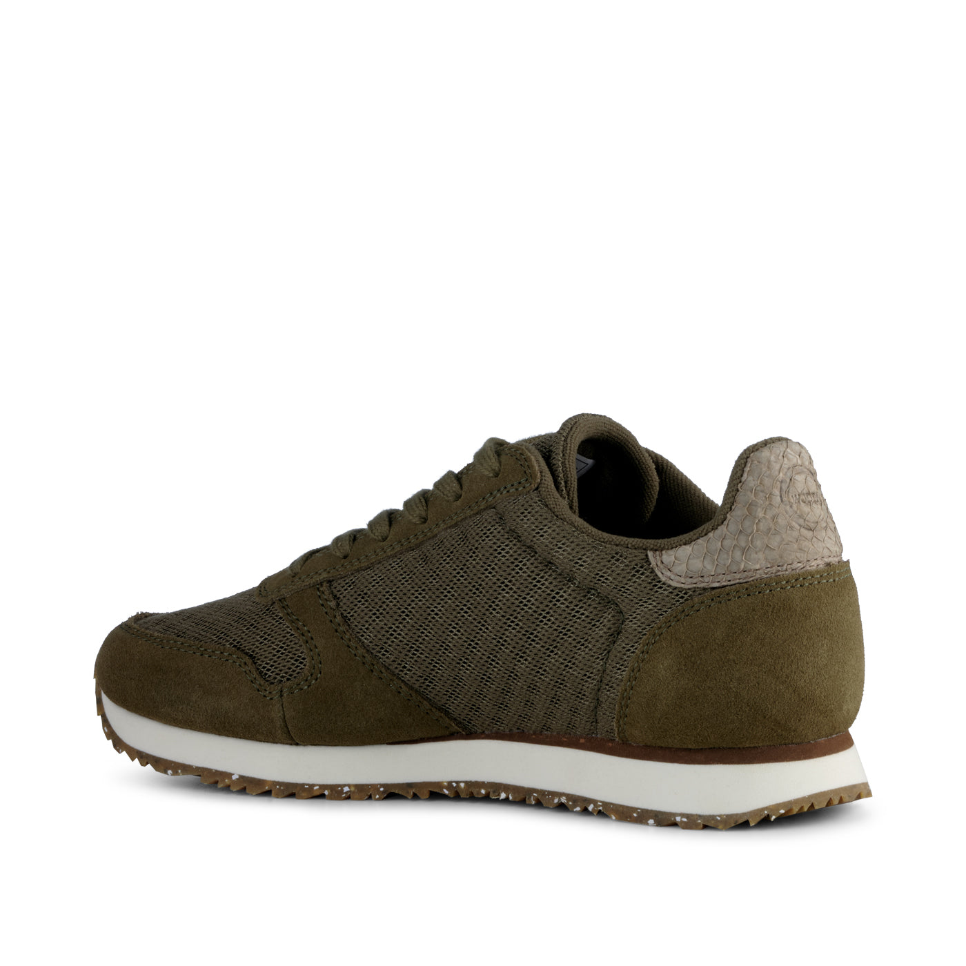 WODEN Ydun Suede Mesh II Sneakers 295 Dark Olive