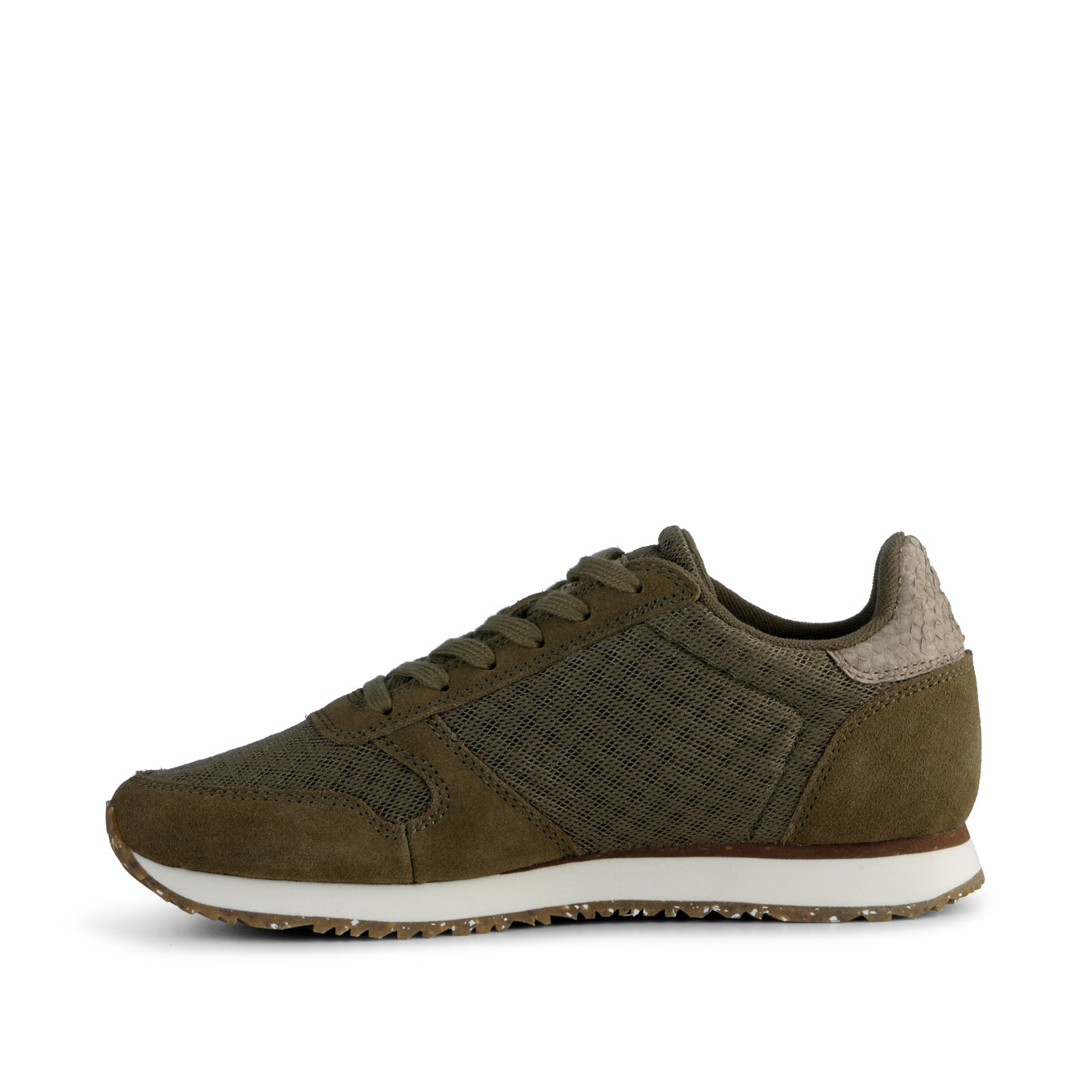 WODEN Ydun Suede Mesh II Sneakers 295 Dark Olive