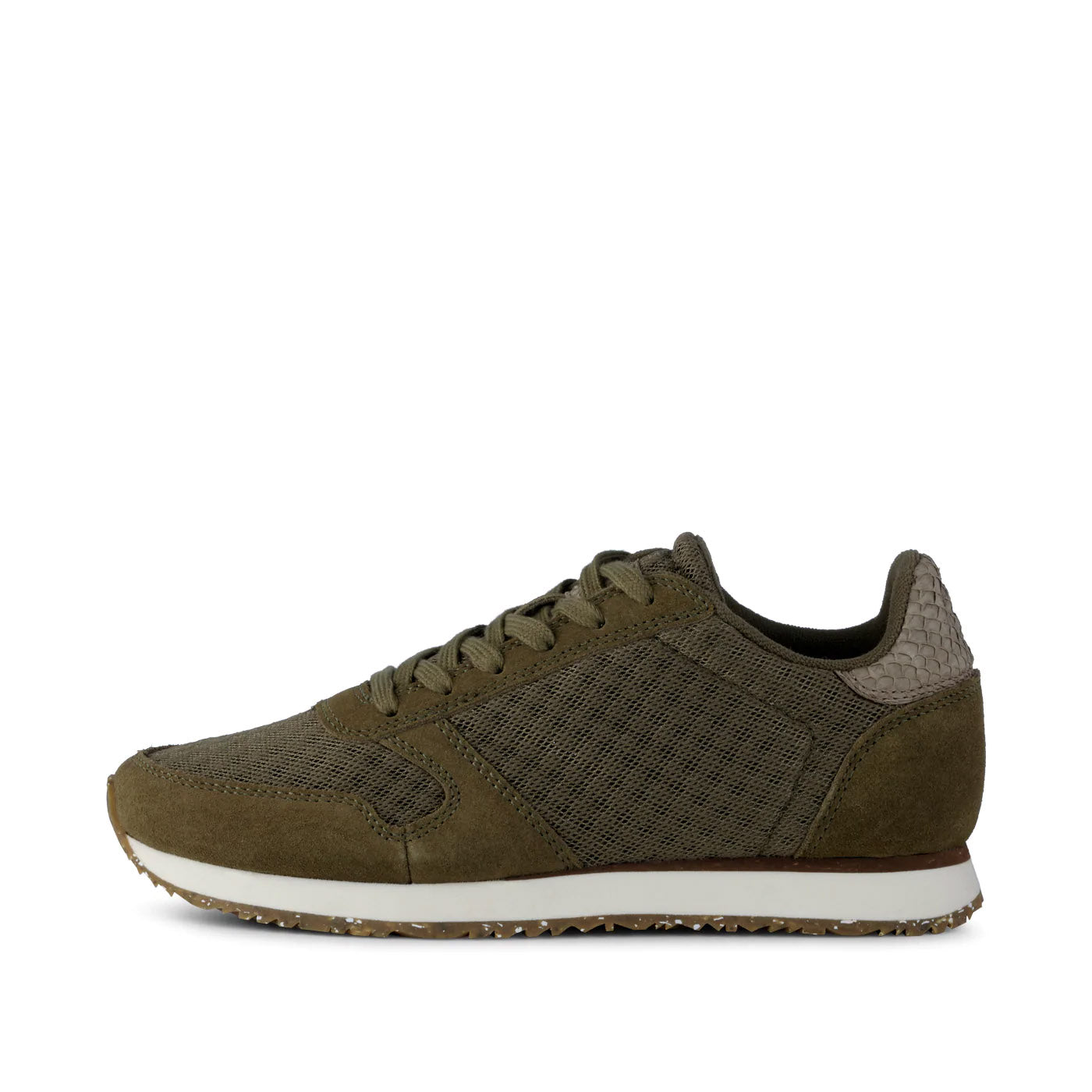 WODEN Ydun Suede Mesh II Sneakers 295 Dark Olive