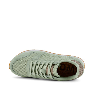 WODEN Ydun Suede Mesh II Sneakers 803 Green Lily