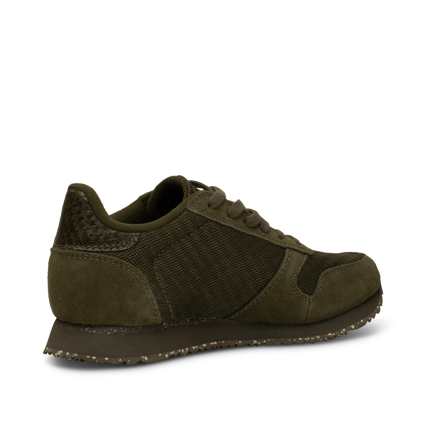 WODEN Ydun Suede Mesh II Sneakers 962 Dark Olive/Dark Olive