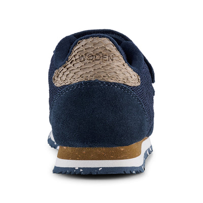 WODEN KIDS Ydun Suede Mesh Kids Sneakers 010 Navy