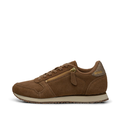 WODEN Ydun Suede Zipper Sneakers 069 Latte