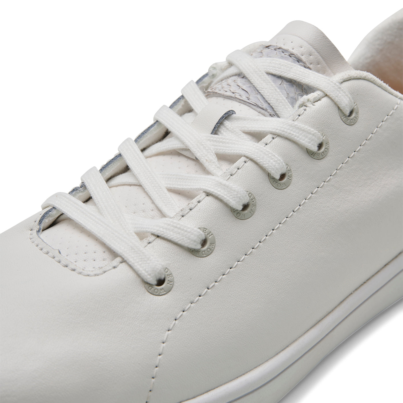 WODEN Jane Leather III Sneakers 511 Blanc de Blanc